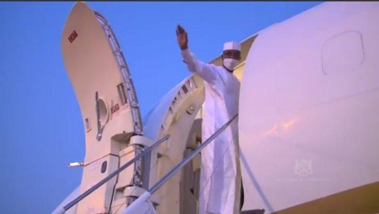 le président de transition quitte N’Djamena pour Addis Abeba le président de transition quitte N’Djamena pour Addis Abeba
