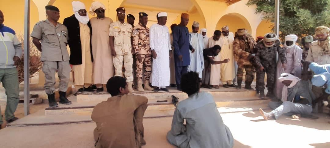 les forces de défense et de sécurité appréhendent deux malfrats au Batha les forces de défense et de sécurité appréhendent deux malfrats au Batha
