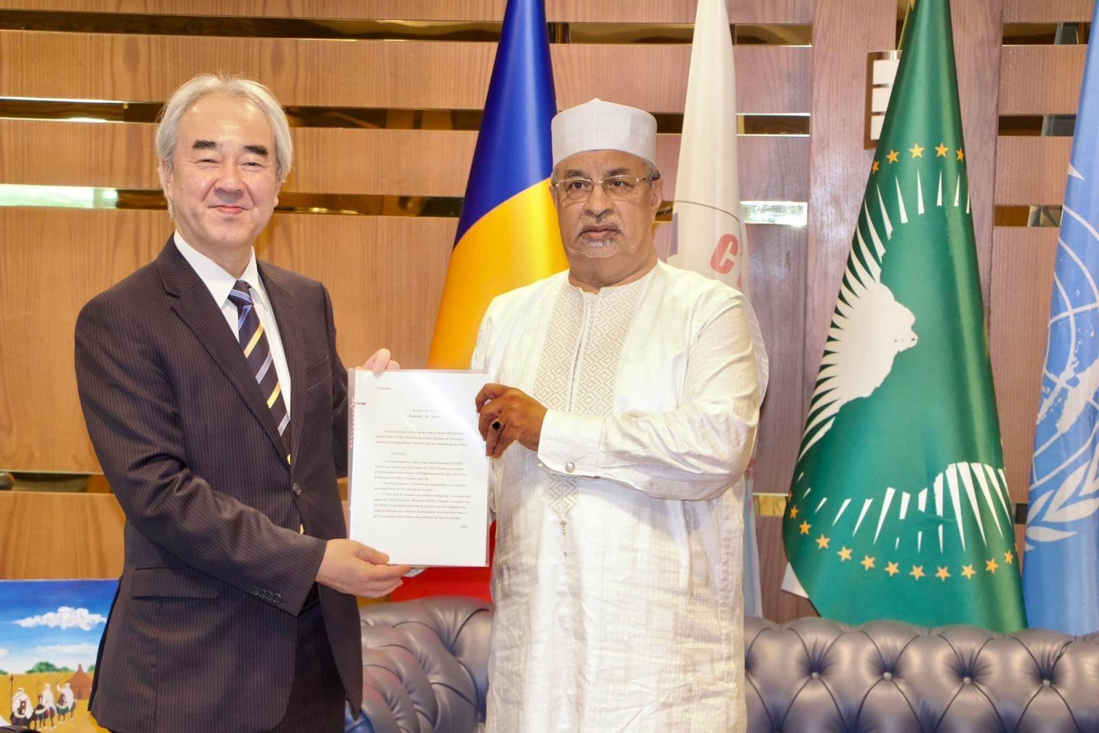 le nouvel ambassadeur du Japon présente ses lettres de créance le nouvel ambassadeur du Japon présente ses lettres de créance