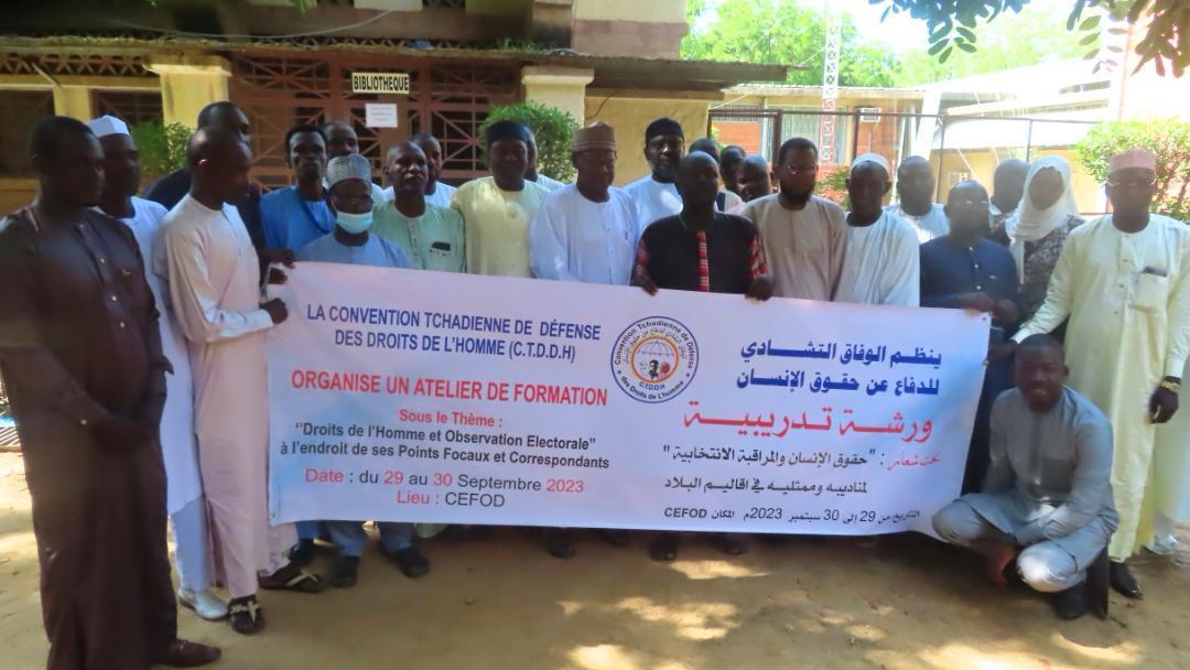 la CTDDH forme ses militants sur les droits de l’homme et les observations électorales la CTDDH forme ses militants sur les droits de l’homme et les observations électorales