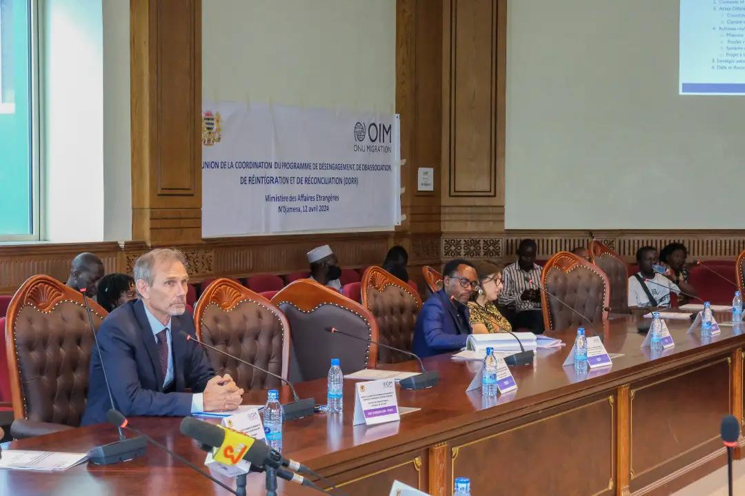 Réunion interministérielle de coordination sur le programme DDRR tenue à N'Djamena