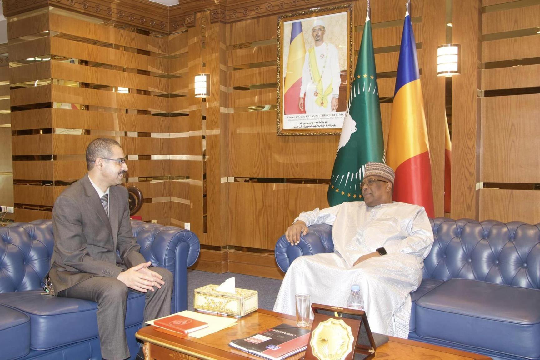 Le Chargé d'Affaires a.i de l'ambassade d'Algérie au Tchad reçu au ministère des affaires étrangères Le Chargé d'Affaires a.i de l'ambassade d'Algérie au Tchad reçu au ministère des affaires étrangères