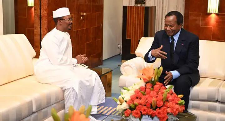 64 ans d'indépendance du Le Président Paul Biya envoie un message de félicitations à son « cher frère » Mahamat Idriss Deby Itno 64 ans d'indépendance du Le Président Paul Biya envoie un message de félicitations à son « cher frère » Mahamat Idriss Deby Itno