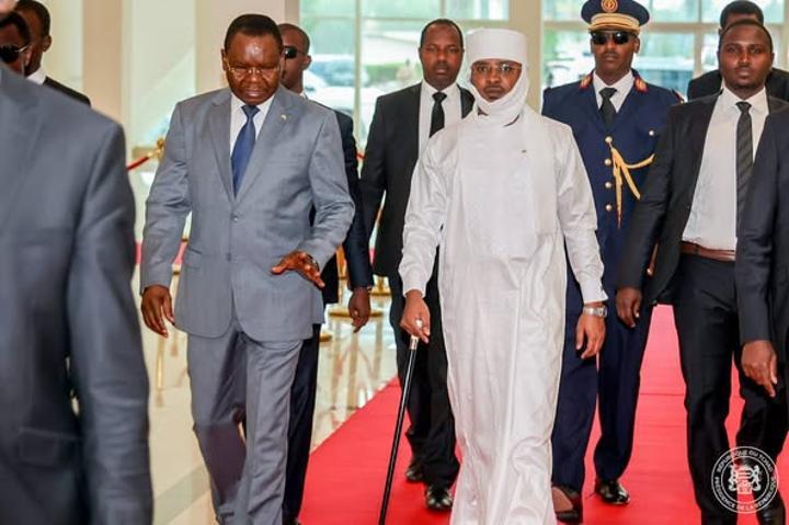Le Président Mahamat Idriss Déby Itno participe à l'investiture de Brice Clotaire Oligui Nguema au Gabon Le Président Mahamat Idriss Déby Itno participe à l'investiture de Brice Clotaire Oligui Nguema au Gabon