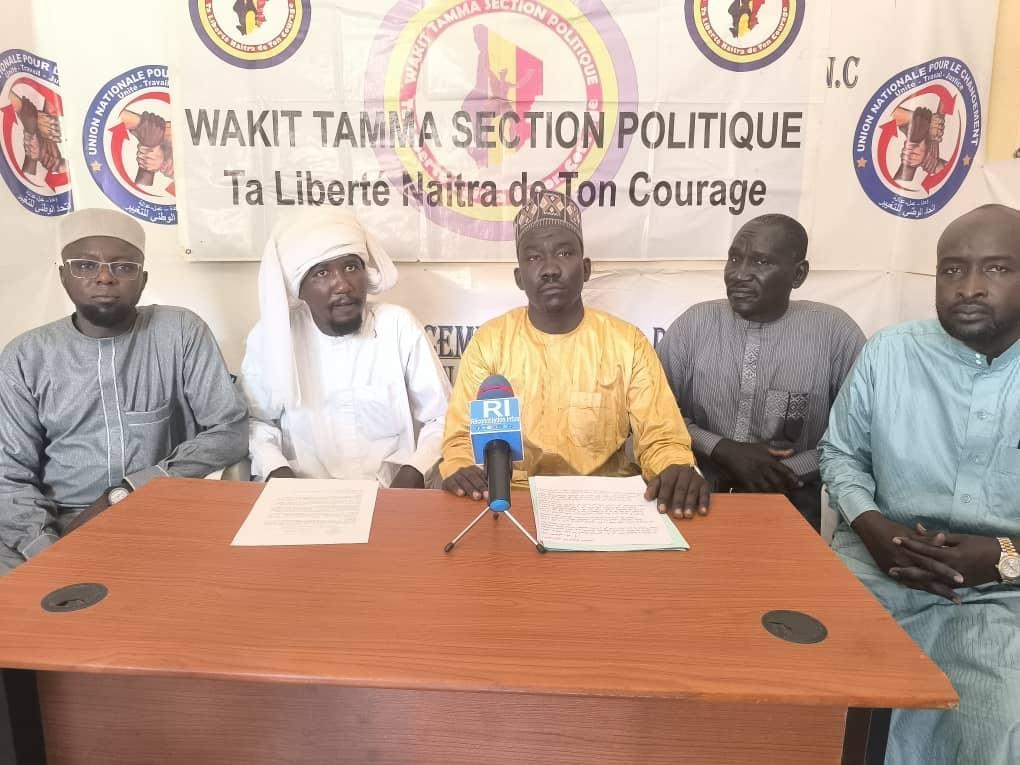Wakit Tama, section politique, dénonce une tentative de manipulation des personnes exclues de sa structure Wakit Tama, section politique, dénonce une tentative de manipulation des personnes exclues de sa structure