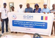 OIM Soutient Communautés du Moyen-Chari Contre Inondations OIM Soutient Communautés du Moyen-Chari Contre Inondations