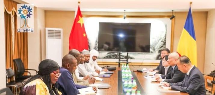 Séance de Travail ONAPE Ambassade Chine N'Djamena Séance de Travail ONAPE Ambassade Chine N'Djamena