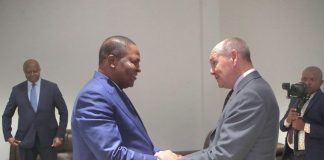 Touadéra Accueille Des Hommes D’Affaires Britanniques Touadéra Accueille Des Hommes D'Affaires Britanniques