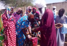 Distribution De Vivres Aux Vulnérables De Bang-Bang Distribution De Vivres Aux Vulnérables De Bang-Bang