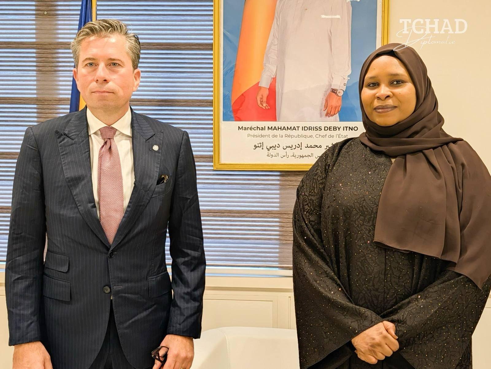 Tchad Et SGA Des Nations Unies Sur Les Affaires Humanitaires Tchad Et SGA Des Nations Unies Sur Les Affaires Humanitaires