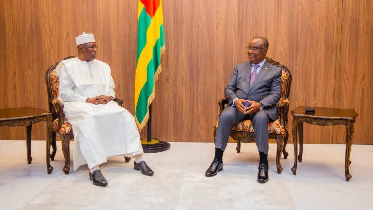 Échanges Entre Présidents des Assemblées du Togo et Tchad Échanges Entre Présidents des Assemblées du Togo et Tchad