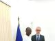 Tahir Hamid Nguilin échange avec l’ambassadeur de l’UE Tahir Hamid Nguilin échange avec l’ambassadeur de l’UE