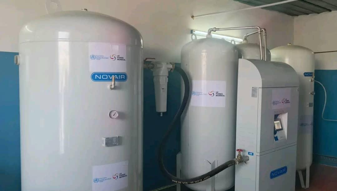 Inauguration Centrale Oxygène Hôpital Provincial Ati Inauguration Centrale Oxygène Hôpital Provincial Ati