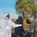 Délégué Évalue Dégâts Incendie à Kerfi, Sila Délégué Évalue Dégâts Incendie à Kerfi, Sila