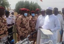 Ouaddaï Remet 24 Motos aux Forces de Sécurité Ouaddaï Remet 24 Motos aux Forces de Sécurité