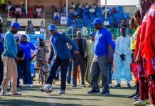 Championnat National Lancé au Stade Paris-Congo Championnat National Lancé au Stade Paris-Congo