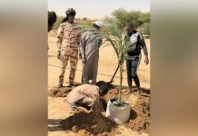 Lancement de « Un Ménage, Un Arbre » à Djara Lancement de « Un Ménage, Un Arbre » à Djara