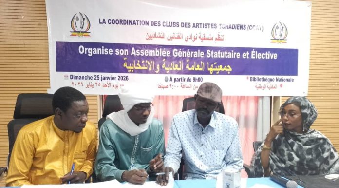 la Coordination des Clubs des Artistes Tchadiens tient son Assemblée générale statutaire et élective la Coordination des Clubs des Artistes Tchadiens tient son Assemblée générale statutaire et élective