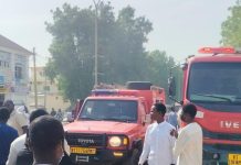 Quincaillerie Incendiée à N’Djamena Quincaillerie Incendiée à N'Djamena