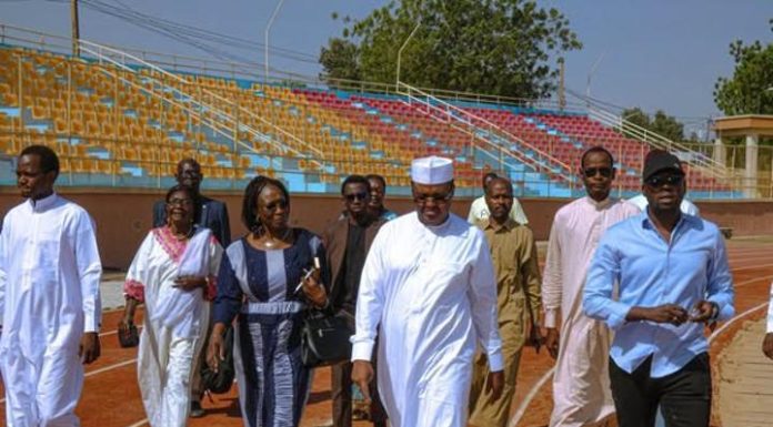 Stade Idriss Mahamat Ouya: Compte à Rebours Final Stade Idriss Mahamat Ouya: Compte à Rebours Final