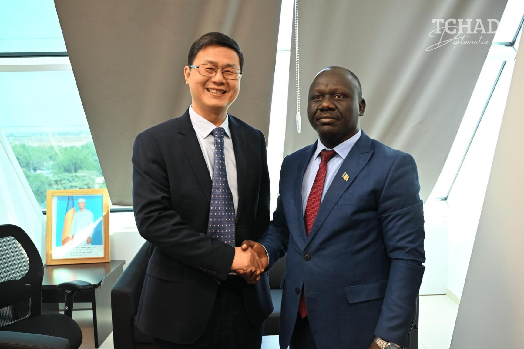 Tchad Chine Renforcement de la Coopération Bilatérale Tchad Chine Renforcement de la Coopération Bilatérale