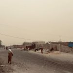 Brume de Poussière Réduit Visibilité à Mao Brume de Poussière Réduit Visibilité à Mao