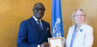 Ahmad Makaila Présente Ses Lettres De Créance À L’ONU Ahmad Makaila Présente Ses Lettres De Créance À L'ONU