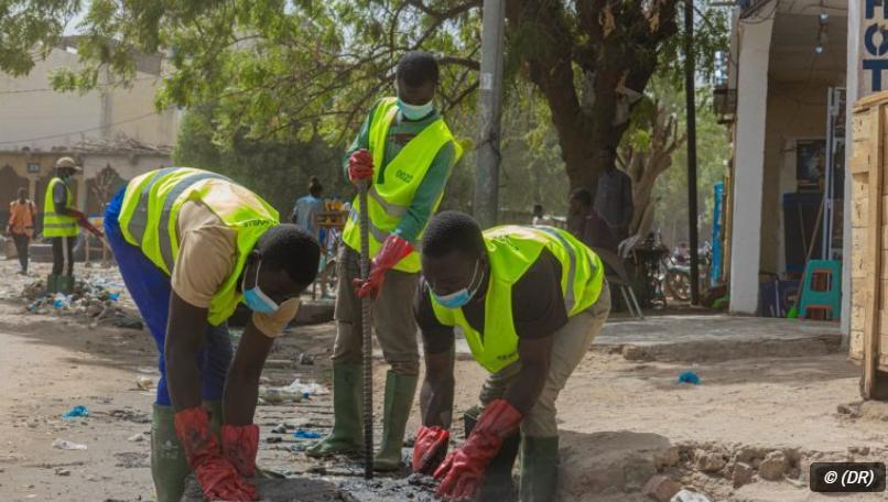 Préparation aux Inondations à N'Djamena par le Curage Préparation aux Inondations à N'Djamena par le Curage