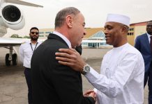 Visite du Chef de la Diplomatie Libyenne à N’Djamena Visite du Chef de la Diplomatie Libyenne à N'Djamena