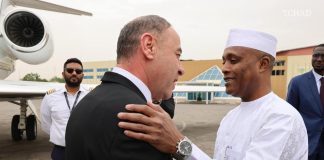 Visite du Chef de la Diplomatie Libyenne à N’Djamena Visite du Chef de la Diplomatie Libyenne à N'Djamena