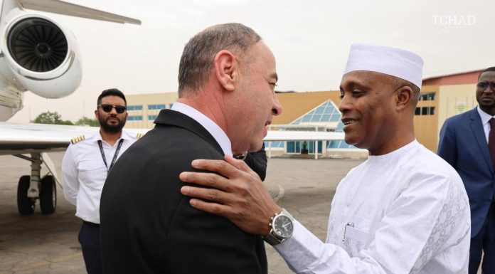 Visite du Chef de la Diplomatie Libyenne à N’Djamena Visite du Chef de la Diplomatie Libyenne à N'Djamena