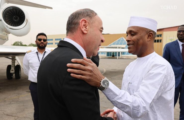 Visite du Chef de la Diplomatie Libyenne à N’Djamena Visite du Chef de la Diplomatie Libyenne à N'Djamena