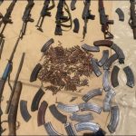 Armes Saisies en RCA Présentées aux Autorités Tchadiennes Armes Saisies en RCA Présentées aux Autorités Tchadiennes