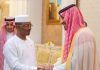 Le Maréchal Mahamat Idriss Deby reçu par le prince héritier saoudien Mohammed ben Salmane Le Maréchal Mahamat Idriss Deby reçu par le prince héritier saoudien Mohammed ben Salmane