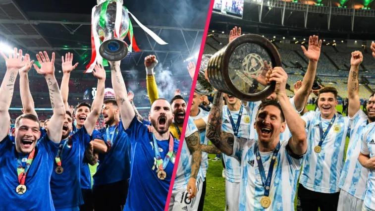 Italie-Argentine : la Finalissima entre le champion d’Europe et le vainqueur de la Copa America, se déroule ce mercredi 1er juin Italie-Argentine : la Finalissima entre le champion d’Europe et le vainqueur de la Copa America, se déroule ce mercredi 1er juin