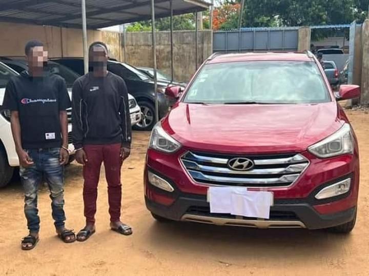 Togo : deux individus, appartenant à un réseau de vol de voitures à Lomé, interpellés