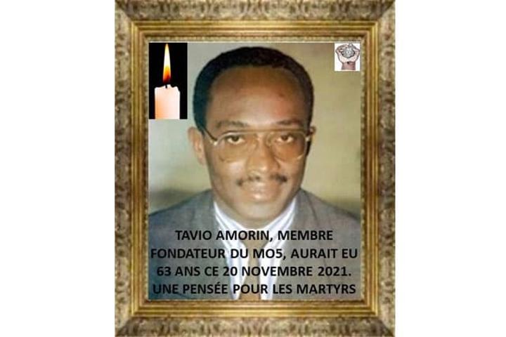 Il y a 30 ans, L’assassinat de Tavio Ayao Amorin : 23-29 juillet 1992 – 23-29 juillet 2022, hommages du MO5. Il y a 30 ans, L’assassinat de Tavio Ayao Amorin : 23-29 juillet 1992 – 23-29 juillet 2022, hommages du MO5.