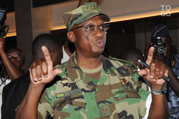 Togo: Le Général Kadanga mis aux arrêts. Les raisons