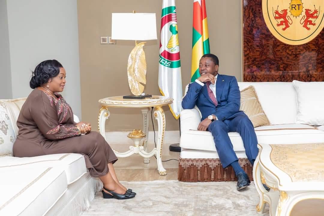 Togo-La Vice-présidente du Libéria chez Faure Gnassingbé