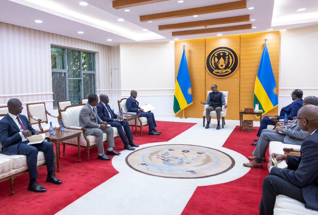 Rwanda-Une délégation togolaise chez le président Paul Kagame