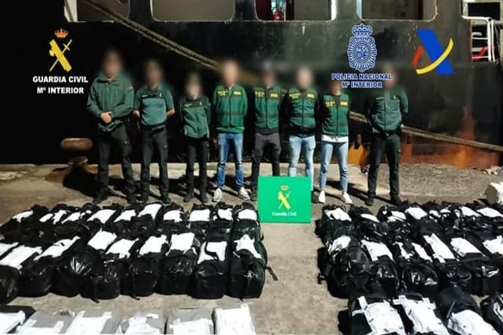 Espagne : plusieurs tonnes de cocaïnes saisies à bord d’un navire battant pavillon Togolais