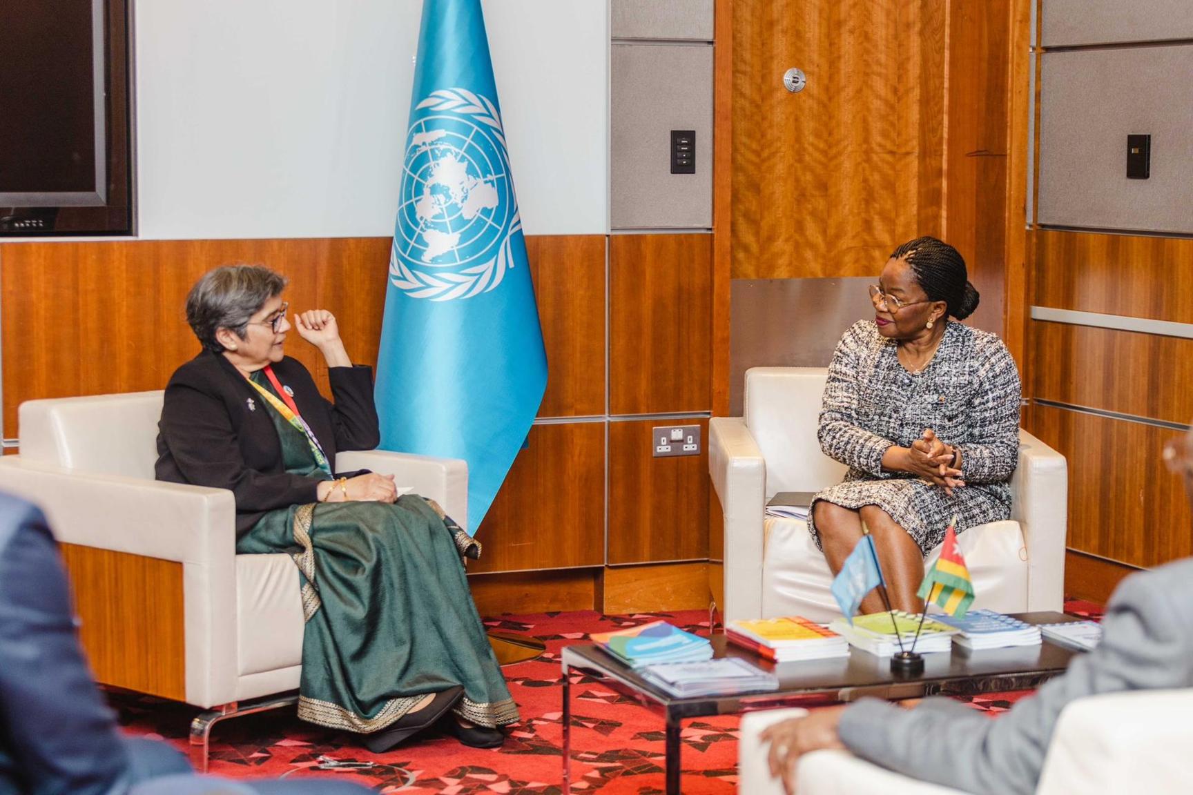 Togo-Rabab Fatima assures Victoire Dogbe of UN-OHRLLS’ support Togo-Rabab Fatima assures Victoire Dogbe of UN-OHRLLS’ support
