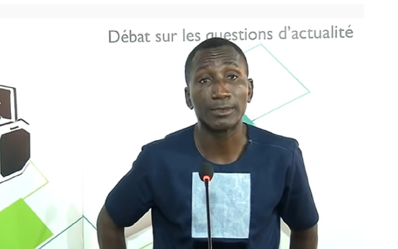 Togo-Ferdinand Ayité laureate at the International Press Freedom Awards Togo-Ferdinand Ayité laureate at the International Press Freedom Awards