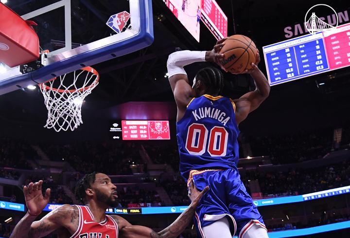Golden State Warriors: « La pression sera toujours là. C’est à moi d’aller sur le terrain et d’être performant » (Jonathan Kuminga) Golden State Warriors: « La pression sera toujours là. C’est à moi d’aller sur le terrain et d’être performant » (Jonathan Kuminga)