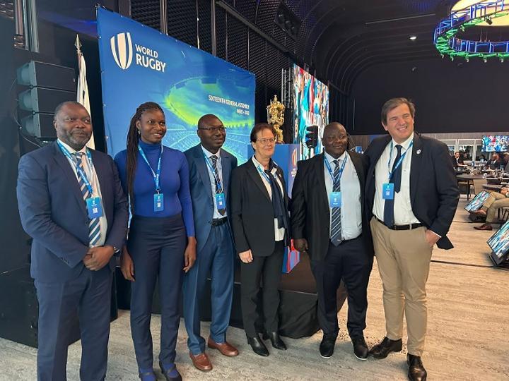 Rugby Mondial : la RDC place un mot à l'Assemblée générale annuelle de Paris Rugby Mondial : la RDC place un mot à l'Assemblée générale annuelle de Paris