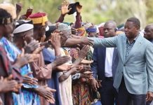Accueil Triomphal de Faure Gnassingbé à Kara Accueil Triomphal de Faure Gnassingbé à Kara