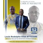 Hommage à toi Louis Rodolphe Efoé Attiogbe Hommage à toi Louis Rodolphe Efoé Attiogbe