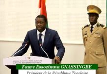 Discours de Faure Gnassingbé sur l’État de la Nation Discours de Faure Gnassingbé sur l'État de la Nation