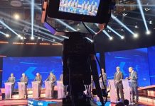 المناظرة الثانية : احتدام النقاش وتبادل الاتهامات وخرق القوانين مناظرة تلفزيونية ثانية بين 9 مرشحين