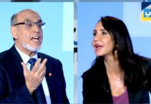 الجبالي لمريم بالقاضي : علاش تسأل وتجاوب وحدك؟؟